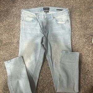 Mens PACSUN SKINNY jeans good condition active stretch 34 waist 34 length